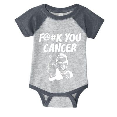 Fuck You Cancer Infant Baby Jersey Bodysuit