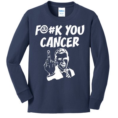 Fuck You Cancer Kids Long Sleeve Shirt