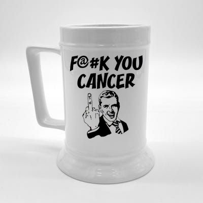 Fuck You Cancer Beer Stein