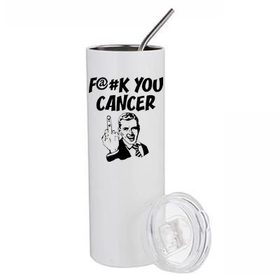 Fuck You Cancer Stainless Steel Tumbler