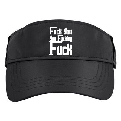 Fuck You You Fucking Fuck Adult Drive Performance Visor
