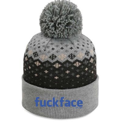 Fuckface Yes You The Baniff Cuffed Pom Beanie