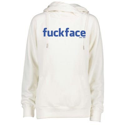 Fuckface Yes You Womens Funnel Neck Pullover Hood