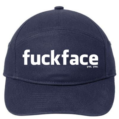 Fuckface Yes You 7-Panel Snapback Hat