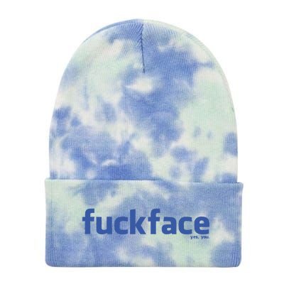 Fuckface Yes You Tie Dye 12in Knit Beanie