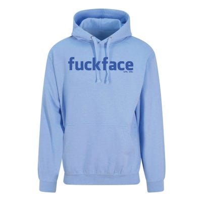 Fuckface Yes You Unisex Surf Hoodie