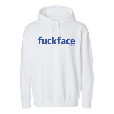 Fuckface Yes You Garment-Dyed Fleece Hoodie