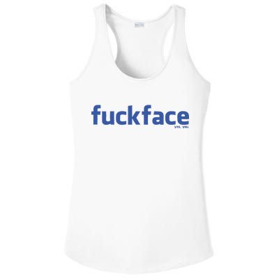 Fuckface Yes You Ladies PosiCharge Competitor Racerback Tank