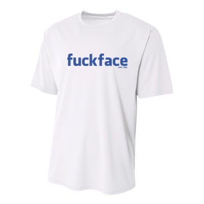 Fuckface Yes You Youth Performance Sprint T-Shirt