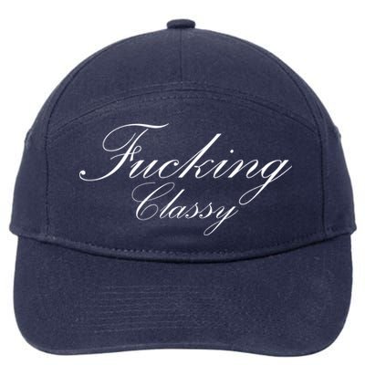 Fucking Classy 7-Panel Snapback Hat