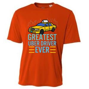 Funny Uber Drivers For Greatest Uber Cooling Performance Crew T-Shirt