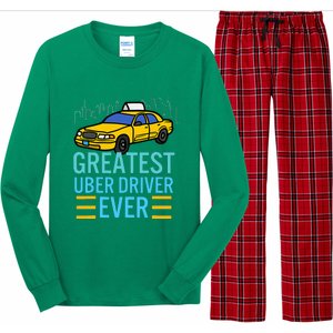 Funny Uber Drivers For Greatest Uber Long Sleeve Pajama Set