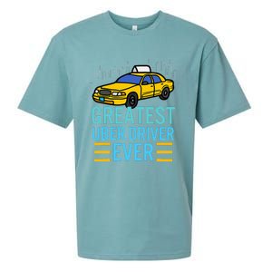 Funny Uber Drivers For Greatest Uber Sueded Cloud Jersey T-Shirt