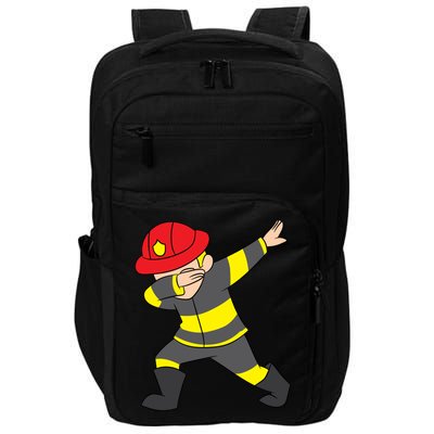 Firefighter Uniform Design Dabbing Dab Gift Impact Tech Backpack