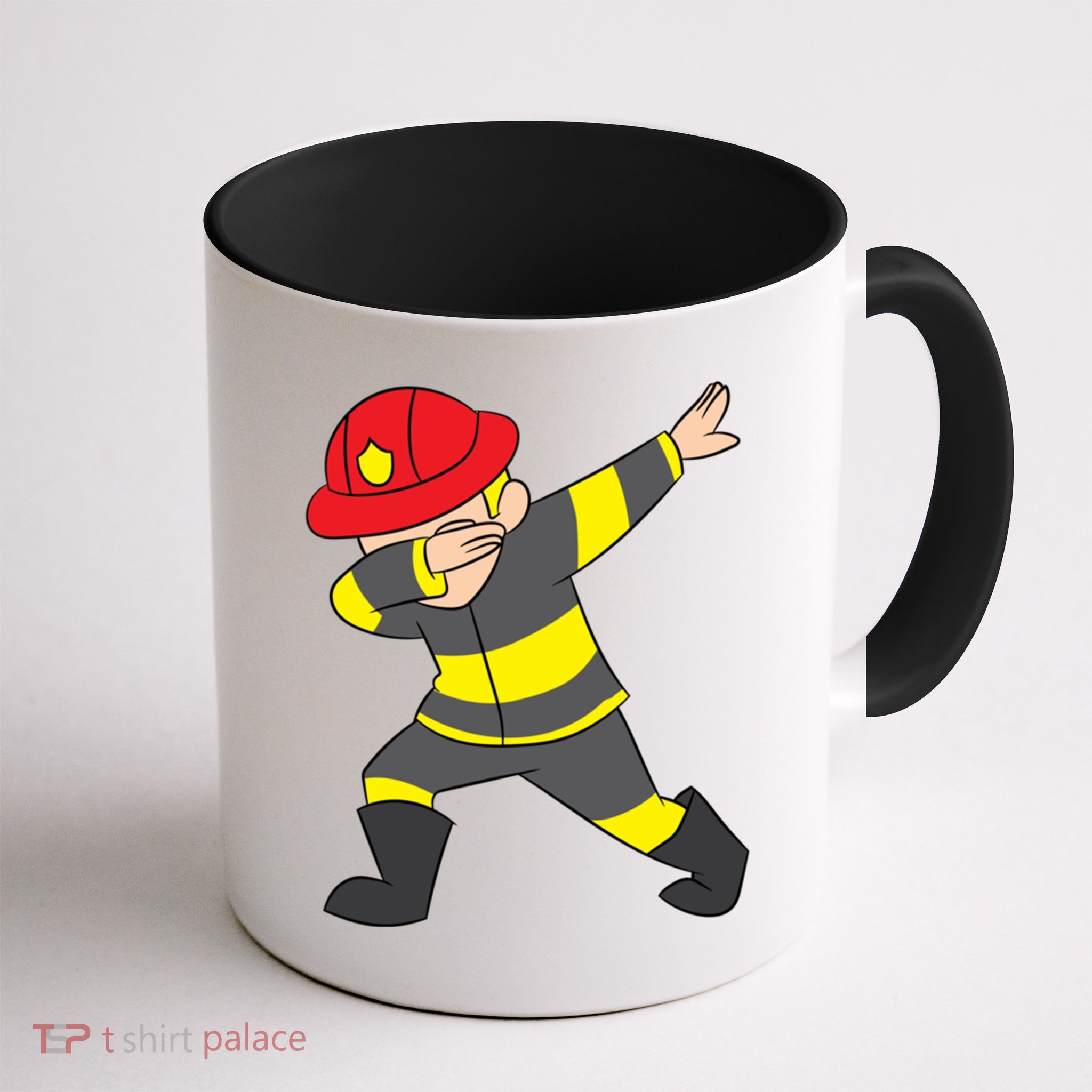 Firefighter Uniform Design Dabbing Dab Gift Mug