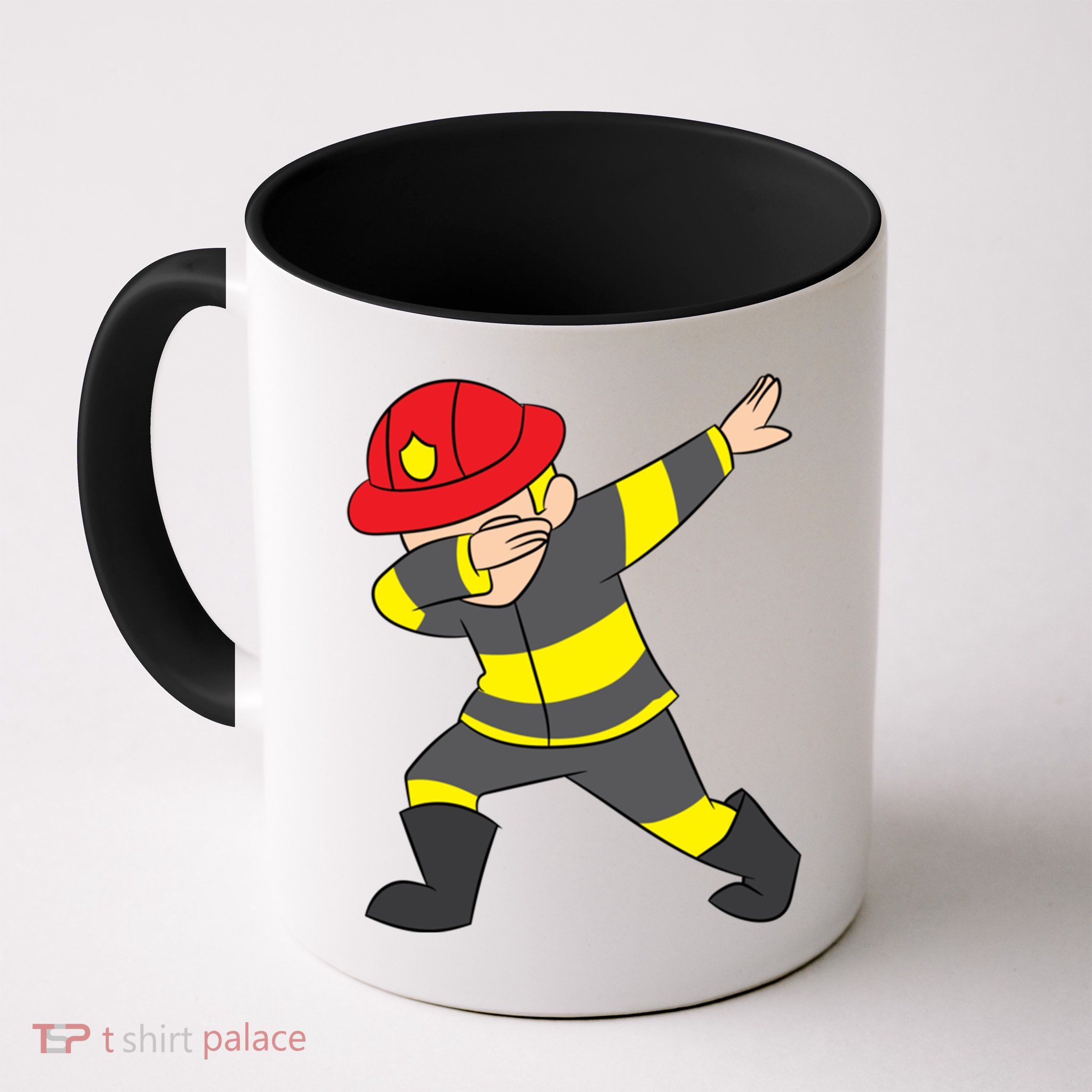 Firefighter Uniform Design Dabbing Dab Gift Mug