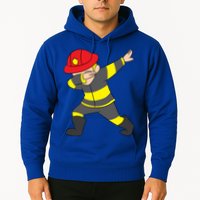 Firefighter Uniform Design Dabbing Dab Gift Hoodie