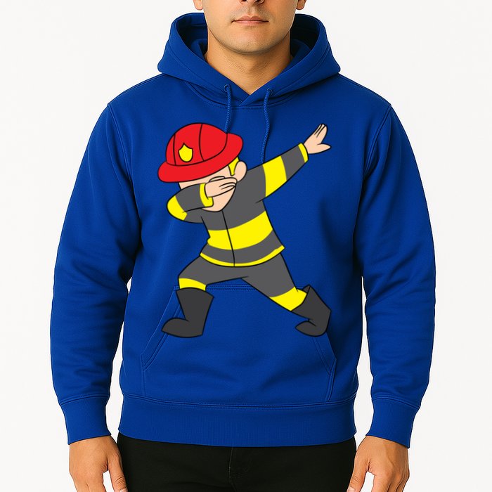 Firefighter Uniform Design Dabbing Dab Gift Hoodie