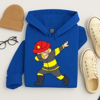Firefighter Uniform Design Dabbing Dab Gift Hoodie