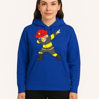 Firefighter Uniform Design Dabbing Dab Gift Hoodie