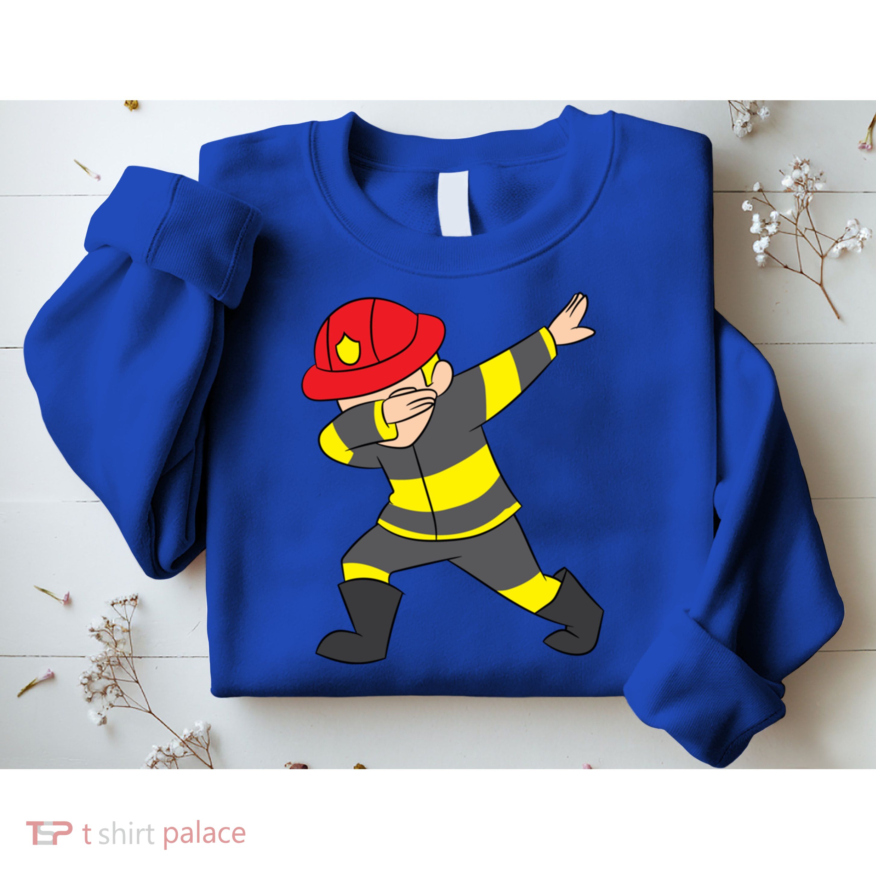 Firefighter Uniform Design Dabbing Dab Gift Sweatshirt