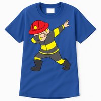 Firefighter Uniform Design Dabbing Dab Gift Tall T-Shirt
