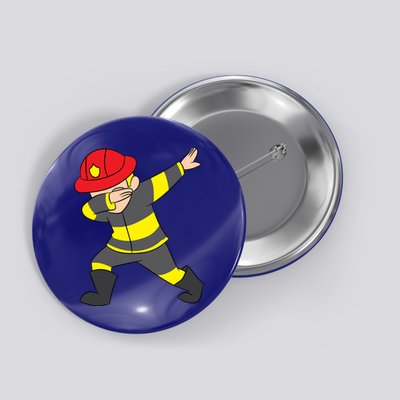 Firefighter Uniform Design Dabbing Dab Gift Button