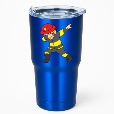Firefighter Uniform Design Dabbing Dab Gift Tumbler