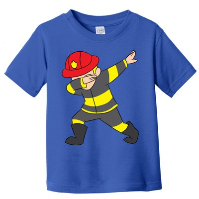 Firefighter Uniform Design Dabbing Dab Gift Toddler T-Shirt