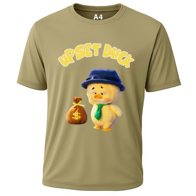 Funny Upset Duck Duck Lover Merry Christmas Cooling Performance Crew T-Shirt