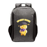 Funny Upset Duck With Hat Duck Lover Merry Christmas Vector Backpack