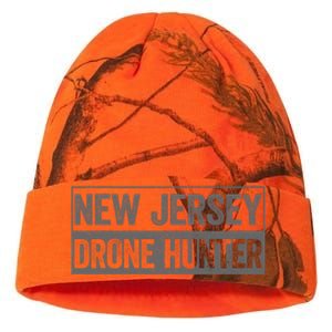 Funny Ufo Drone Humor New Jersey Drone Hunter Kati Licensed 12" Camo Beanie