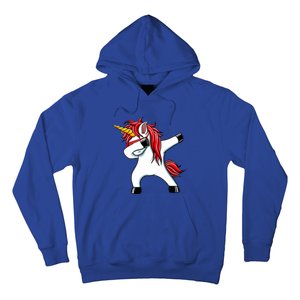 Funny Unicorn Dad Gift Xmas Funny Gift Dad Dabbing Unicorn Gift Hoodie