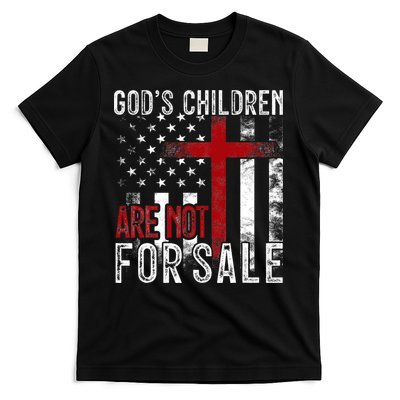 Gods Children Are Not For Sale Funny Political  T-Shirt