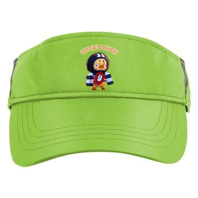 Funny Upset Duck Cold Duck Lover Merry Christmas Adult Drive Performance Visor