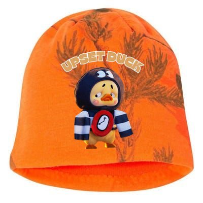 Funny Upset Duck Cold Duck Lover Merry Christmas Kati - Camo Knit Beanie