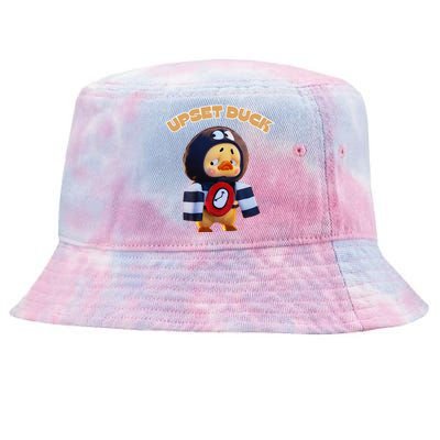 Funny Upset Duck Cold Duck Lover Merry Christmas Tie-Dyed Bucket Hat