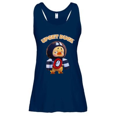 Funny Upset Duck Cold Duck Lover Merry Christmas Ladies Essential Flowy Tank