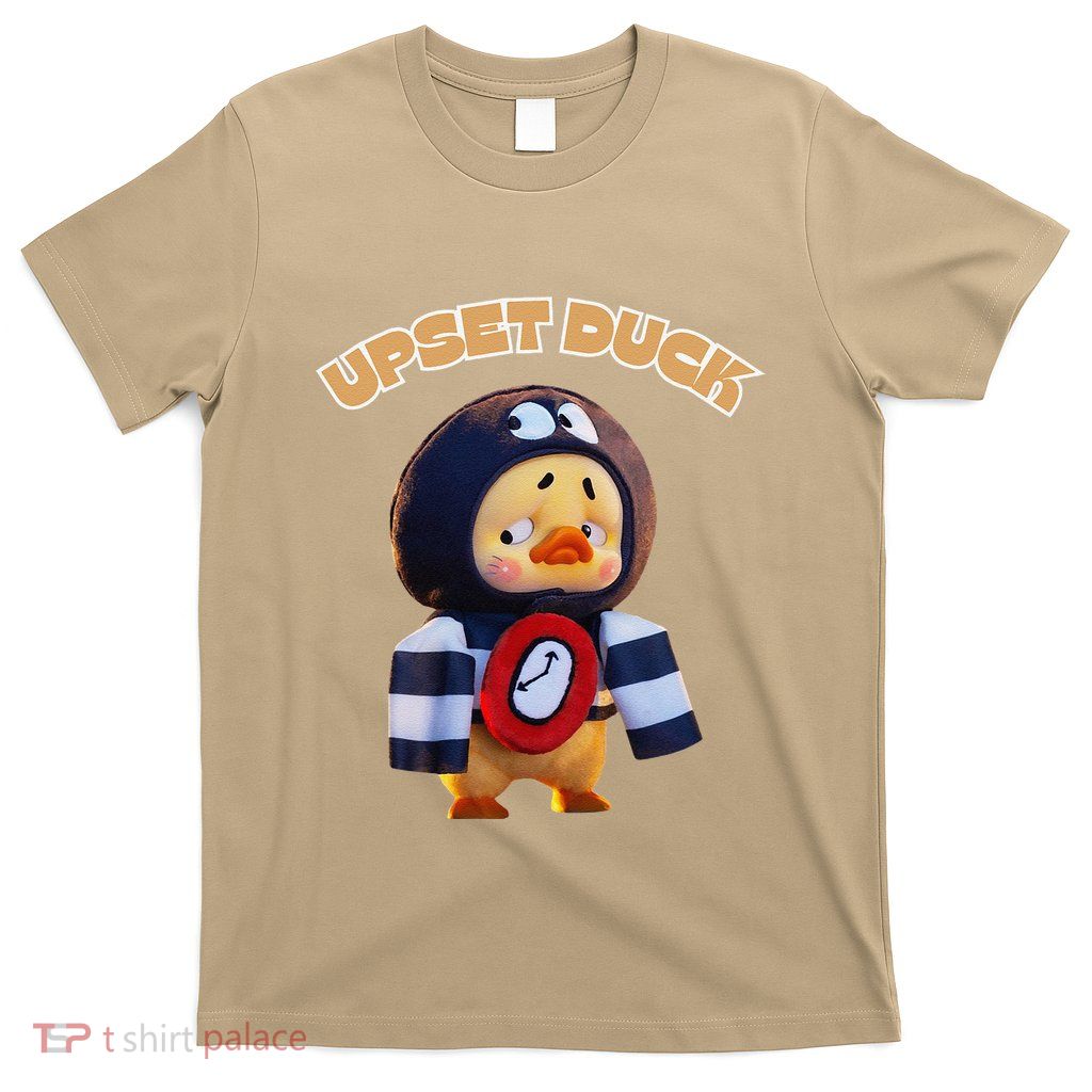 Funny Upset Duck Cold Duck Lover Merry Christmas T-Shirt