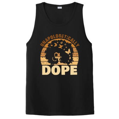 Funny Unapologetically Dope Black History Month African American Gift PosiCharge Competitor Tank