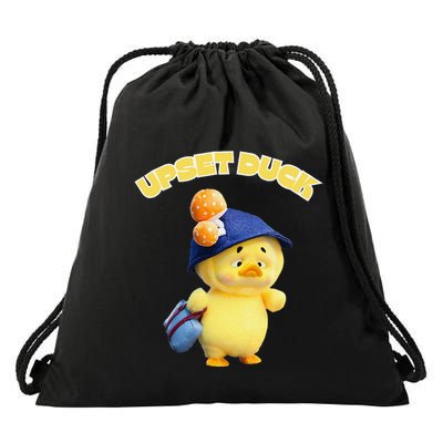 Funny Upset Duck Student Duck Lover Merry Christmas Drawstring Bag