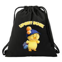 Funny Upset Duck Student Duck Lover Merry Christmas Drawstring Bag