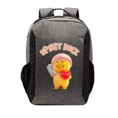 Funny Upset Duck Pin.K Duck Lover Merry Christmas Vector Backpack