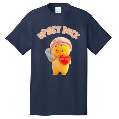 Funny Upset Duck Pin.K Duck Lover Merry Christmas Tall T-Shirt