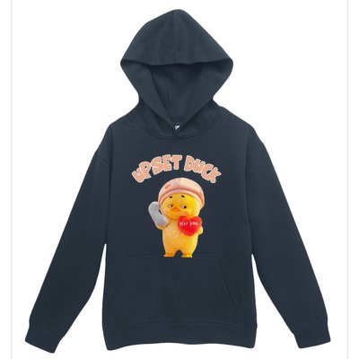 Funny Upset Duck Pin.K Duck Lover Merry Christmas Urban Pullover Hoodie