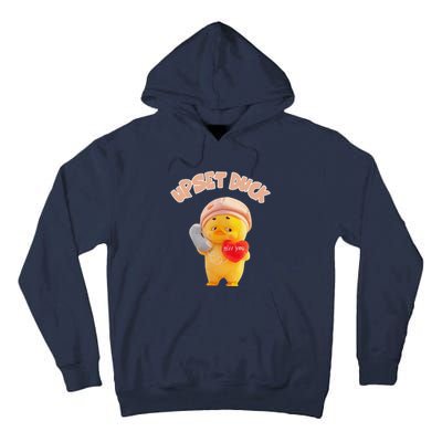 Funny Upset Duck Pin.K Duck Lover Merry Christmas Tall Hoodie