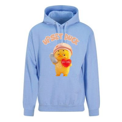 Funny Upset Duck Pin.K Duck Lover Merry Christmas Unisex Surf Hoodie