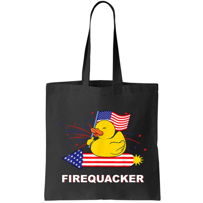 Firequacker Usa Duck Firework 4th Of July Bag