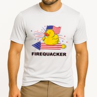 Firequacker Usa Duck Firework 4th Of July Performance Shirt