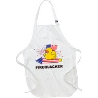 Firequacker Usa Duck Firework 4th Of July Apron